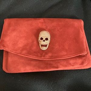 Skull Clutch Bag